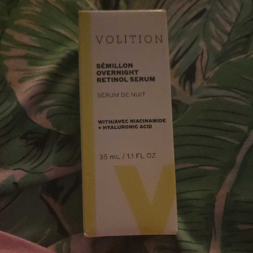 Volition Sémillon Overnight Retinol Serum - Yellow